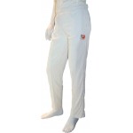 Three Wickets Solid Men Cricket White Dress (XL)